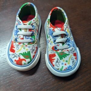 Vibrant Kids Sneakers with Animal Print
